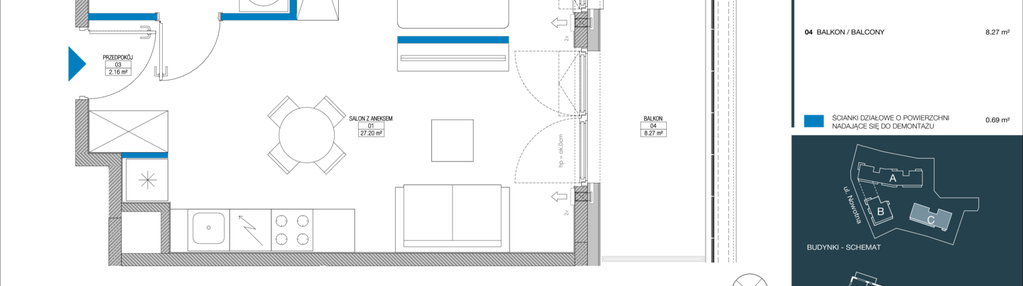 Mieszkanie w inwestycji: Meri Apartamenty