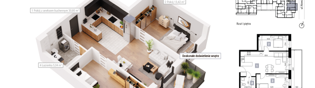 Mieszkanie w inwestycji: JR Nowa