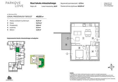 Mieszkanie w inwestycji: Parkove Love