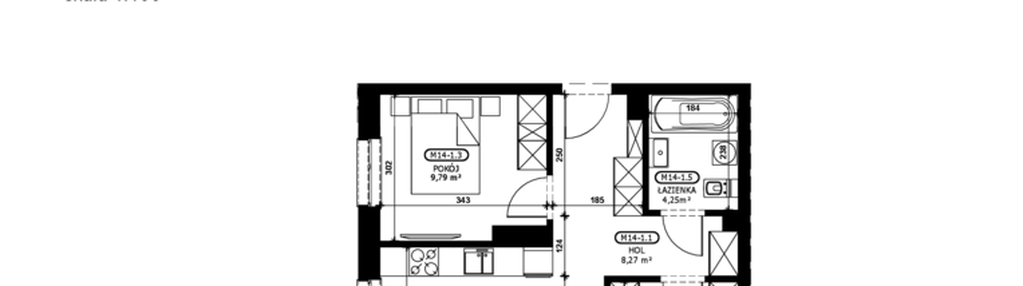 Mieszkanie w inwestycji: Stacja Łódź V – etap C2