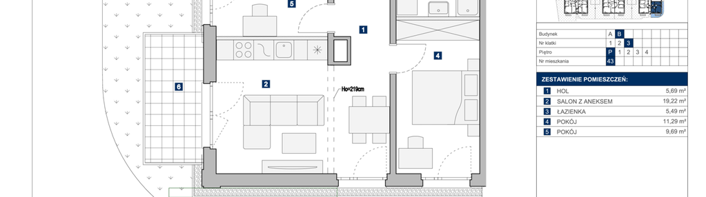 Mieszkanie w inwestycji: Osobowicka 114