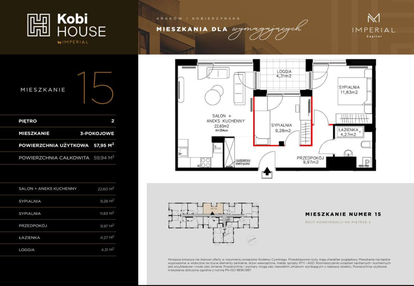 Mieszkanie w inwestycji: Kobi HOUSE