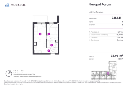 Mieszkanie w inwestycji: Murapol Forum
