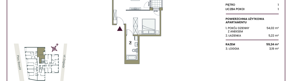 Mieszkanie w inwestycji: Dajwór