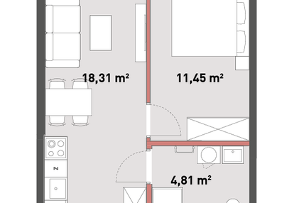 Mieszkanie w inwestycji: Żelazna 54