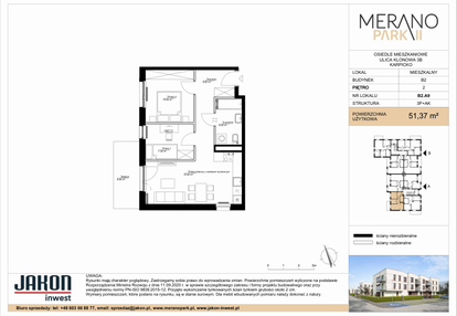 Mieszkanie w inwestycji: Merano Park II