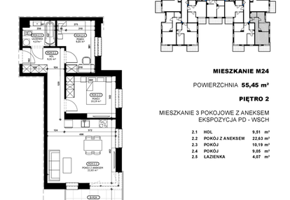 Mieszkanie w inwestycji: Stacja Łódź V – etap C2