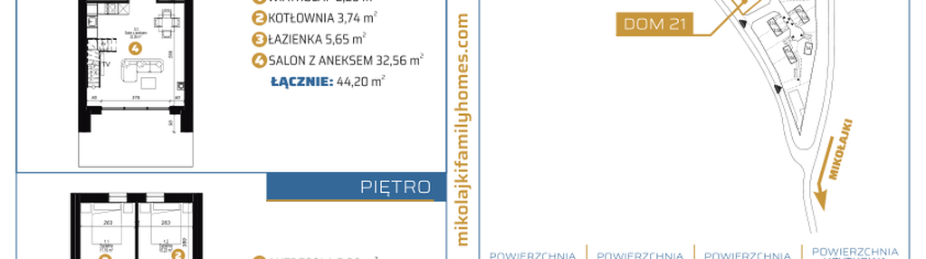 Dom w inwestycji: Mikołajki Family Homes etap II