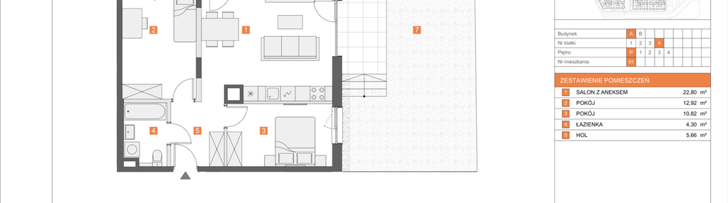 Mieszkanie w inwestycji: Osiedle Myśliborska