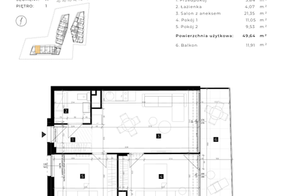 Mieszkanie w inwestycji: Cisha Apartamenty Dziwnów