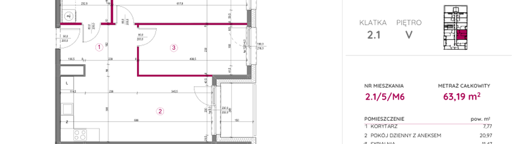 Mieszkanie w inwestycji: Lechicka 65