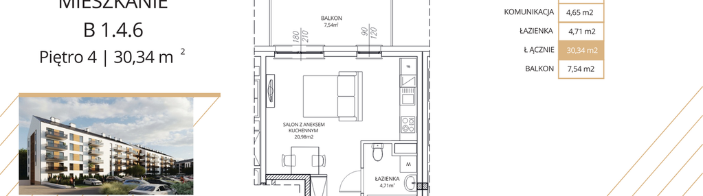 Mieszkanie w inwestycji: Apartamenty Nowe Miasto