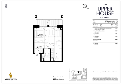 Mieszkanie w inwestycji: The Upper House by Angel