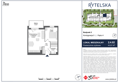 Mieszkanie w inwestycji: Rytelska