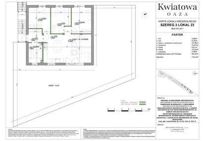 Mieszkanie w inwestycji: Kwiatowa Oaza
