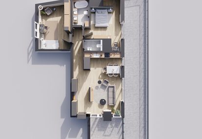 Mieszkanie w inwestycji: Odrzańskie Bulvary