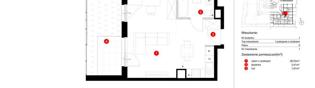 Mieszkanie w inwestycji: Braniborska 80