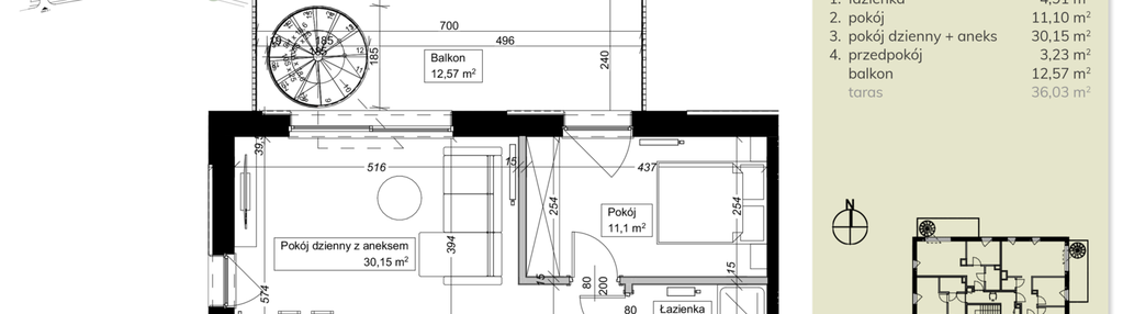 Mieszkanie w inwestycji: Apartamenty przy Parku Szczytnickim