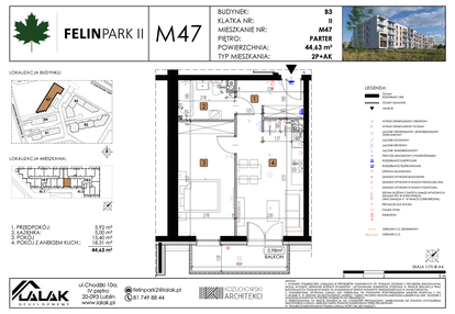 Mieszkanie w inwestycji: Felin Park II etap 2