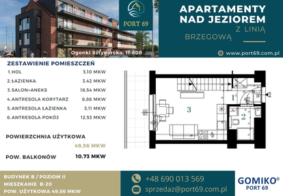 Mieszkanie w inwestycji: Port 69
