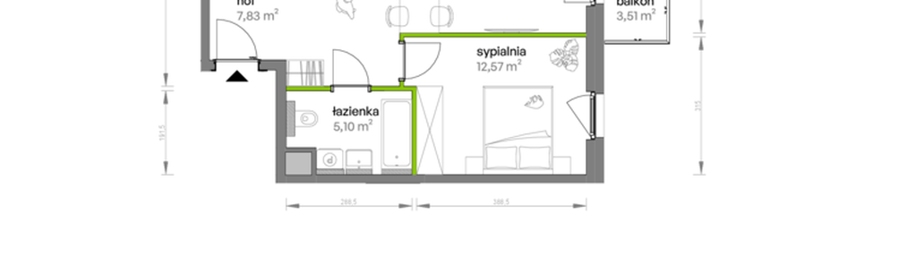 Mieszkanie w inwestycji: Ptasia Vita