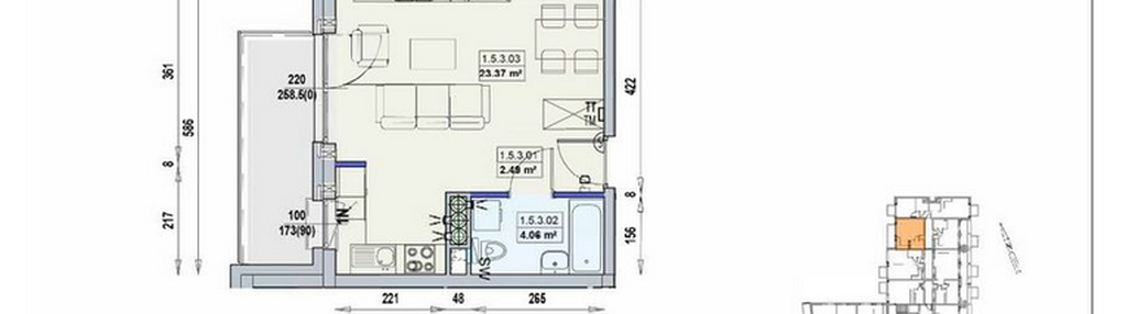 Mieszkanie w inwestycji: Gwarna