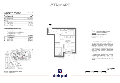 Mieszkanie w inwestycji: Trimare