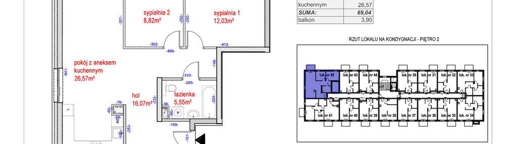 Mieszkanie w inwestycji: Osiedle Natura Life budynki GHI