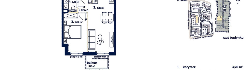 Mieszkanie w inwestycji: Osiedle Kompas