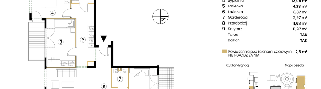 Mieszkanie w inwestycji: Hallera 140