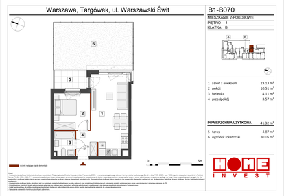 Mieszkanie w inwestycji: Warszawski Świt etap VIII