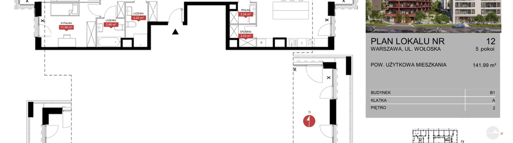 Mieszkanie w inwestycji: Modern Mokotów