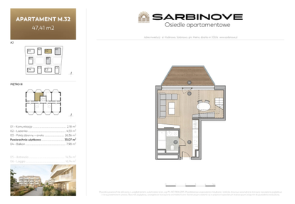 Mieszkanie w inwestycji: Sarbinove