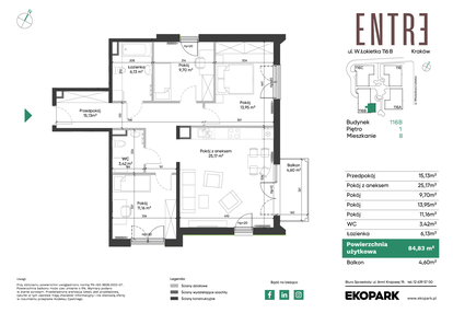 Mieszkanie w inwestycji: Entre
