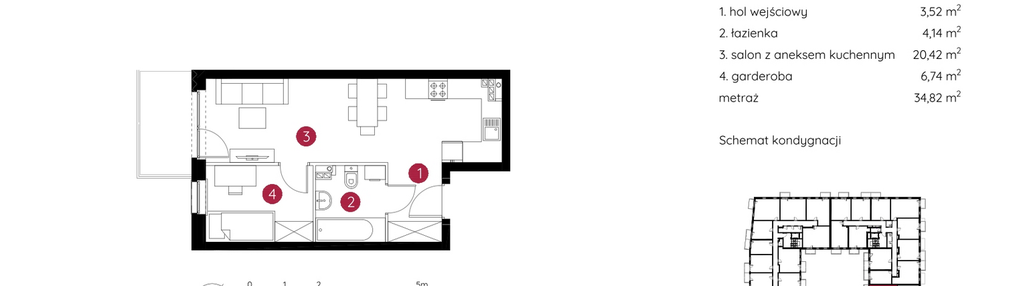 Mieszkanie w inwestycji: Murapol Ergo