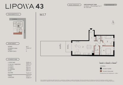 Mieszkanie w inwestycji: Lipowa 43