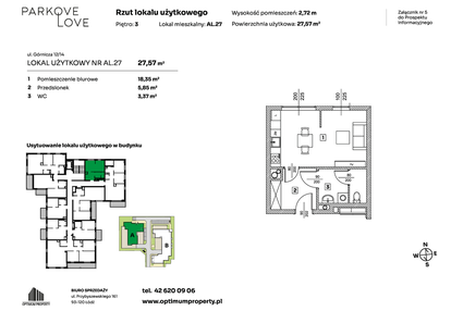 Mieszkanie w inwestycji: Parkove Love - apartamenty inwestycyjne