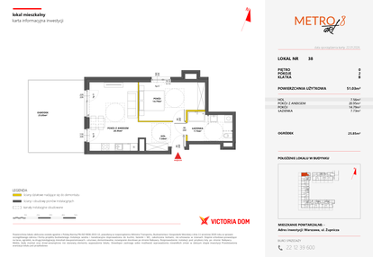 Mieszkanie w inwestycji: Metro Art 8