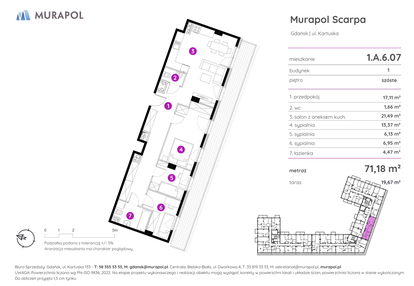 Mieszkanie w inwestycji: Murapol Scarpa