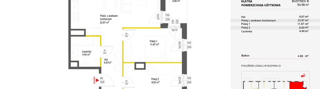 Mieszkanie w inwestycji: MISTA Kraków