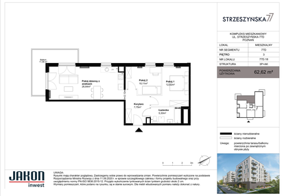 Mieszkanie w inwestycji: Strzeszyńska 77