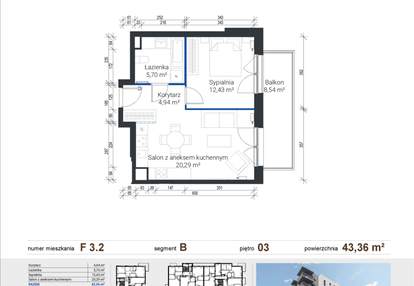 Mieszkanie w inwestycji: Nowe Zabłocie