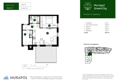 Mieszkanie w inwestycji: Murapol GreenCity bud. 2