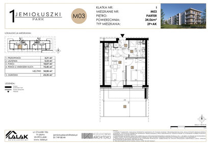 Mieszkanie w inwestycji: Jemiołuszki Park