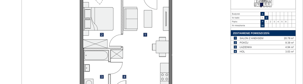 Mieszkanie w inwestycji: Osiedle Bokserska 71 etap II