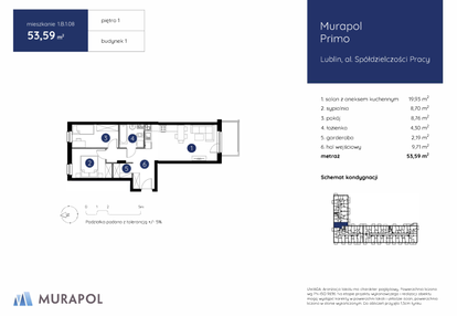 Mieszkanie w inwestycji: Murapol Primo