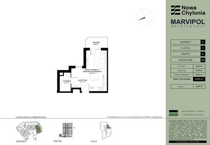 Mieszkanie w inwestycji: Nowa Chylonia
