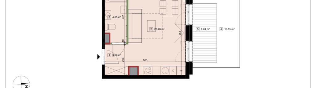 Mieszkanie w inwestycji: Mieszczańska Park