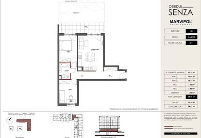 Mieszkanie w inwestycji: Osiedle Senza