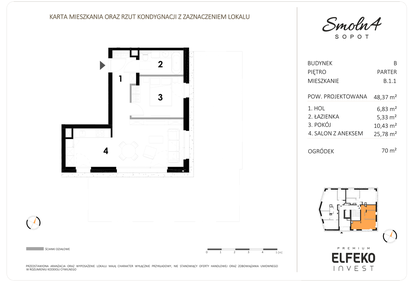 Mieszkanie w inwestycji: Smolna 4